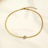 Luxury Zircon Snake Chain anti-tarnish jewellery from Glossy.pk, Lahore