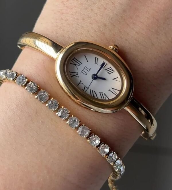 Bangel Watch and Tanis Combo anti-tarnish jewellery from Glossy.pk, Lahore