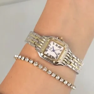 Golden Square Watch & Tanis Combo