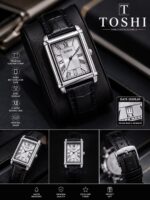 Cartier Tank Men's Leather Strap Watch - Image 2