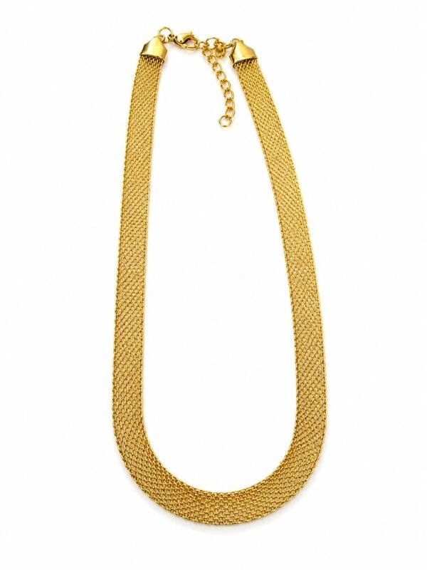 Classic Mesh Pendant Chain (Stainless Steel) product photo 2 | Glossy.pk Pakistan