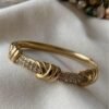 Luxury Zircon Hand cuff anti-tarnish jewellery from Glossy.pk, Lahore