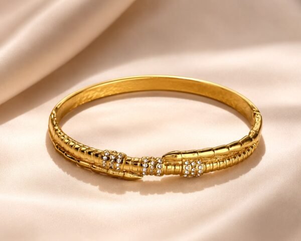 Luxury Zircon Hand cuff anti-tarnish jewellery from Glossy.pk, Lahore