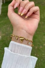 Classic Heart Charm Bracelet - Image 7