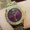 IEKE Royal Gold-Wine — IEKE bangle watch | Glossy.pk
