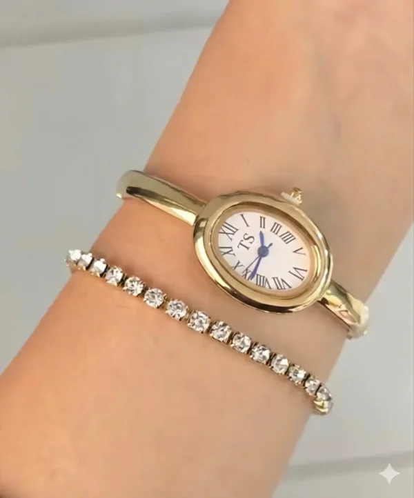 Bangle Watch & Tanis Combo product photo 3 | Glossy.pk Pakistan