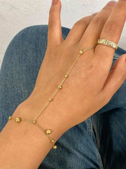 Beaded Hand Chain