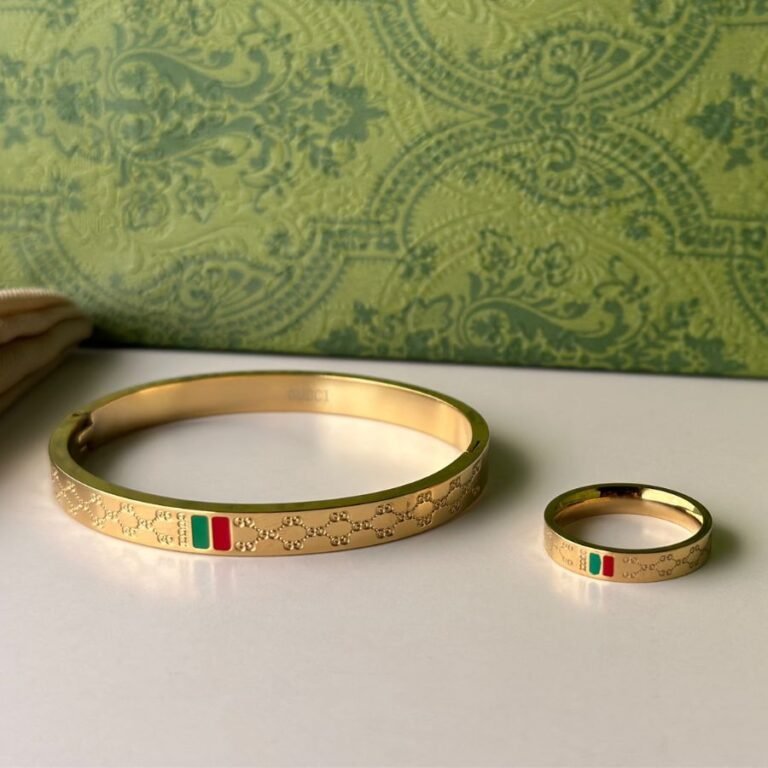 Signature Ring & Handcuff Set — Stainless Steel — jewellery from Glossy.pk, Pakistan