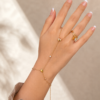 Heart and Stone Hand Chain product photo 2 | Glossy.pk Pakistan