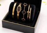 4pc Trendy Clover Hand Stack - Image 6