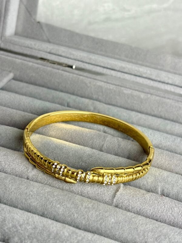 Luxury Zircon Hand cuff anti-tarnish jewellery from Glossy.pk, Lahore