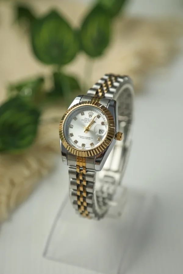 Rolex Mini Two tone anti-tarnish jewellery from Glossy.pk, Lahore