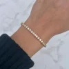 Tanis Stone-Set Bracelet (Stainless Steel) product photo 2 | Glossy.pk Pakistan