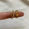 Trendy Cartier Ring Combo anti-tarnish jewellery from Glossy.pk, Lahore