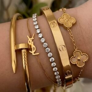 5pc Stainless Steel Hand Set