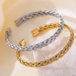 Breaded handcuff - Stainless steel - Image 2