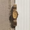 Bold Classical Oval Dial-Gold anti-tarnish jewellery from Glossy.pk, Lahore