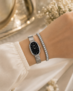 2pc NAIDU Watch and Tanis Combo - Silver - Image 3