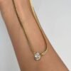 Triangle Pendant Necklace — Stainless Steel product photo 3 | Glossy.pk Pakistan