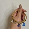 Adjustable Gold-Plated Charm Handcuff — jewellery from Glossy.pk, Pakistan