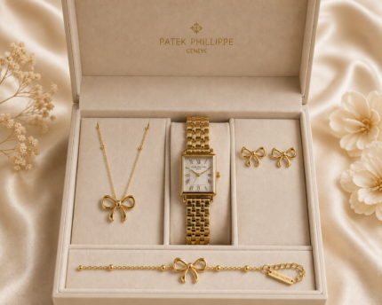 Patek Philippe Watch and Bow Set Combo