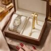 Bomai Watch and Tanis Combo anti-tarnish jewellery from Glossy.pk, Lahore