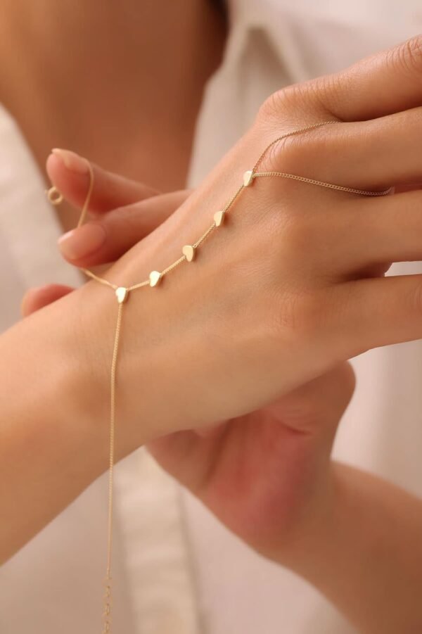 Heart Hand Chain product photo 2 | Glossy.pk Pakistan