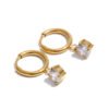 Anti Tarnish Cubic Zirconia Bali anti-tarnish jewellery from Glossy.pk, Lahore