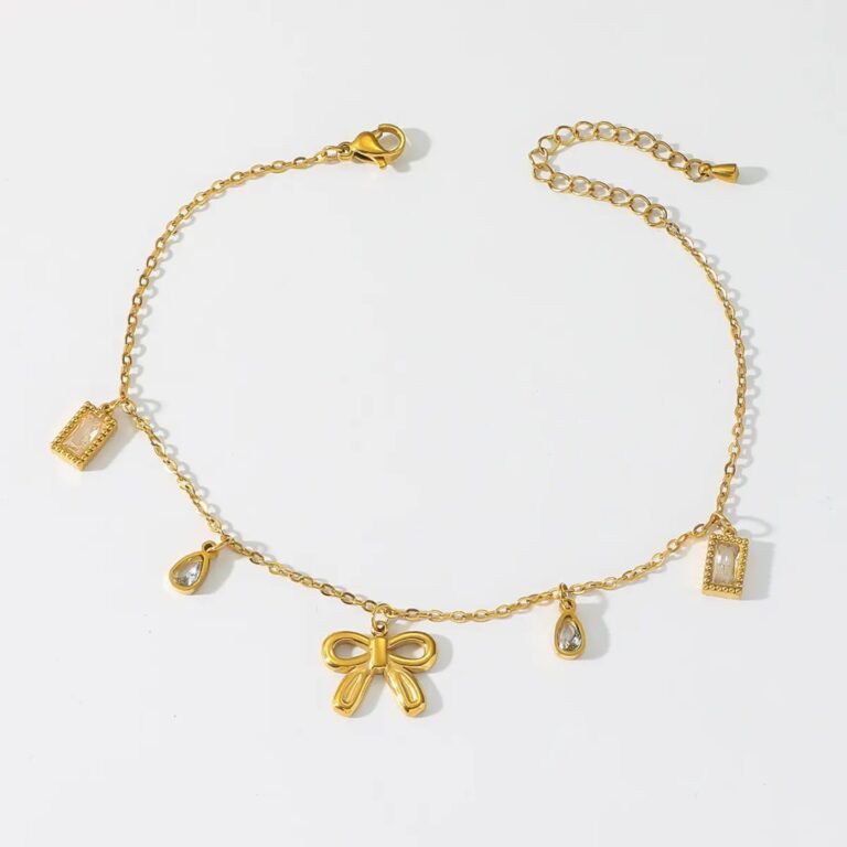 Bow Charm Bracelet — jewellery from Glossy.pk, Pakistan