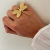 Adjustable Chunky Butterfly Ring anti-tarnish jewellery from Glossy.pk, Lahore