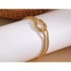 Knotted Mesh Bracelet-Trendy anti-tarnish jewellery from Glossy.pk, Lahore