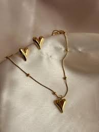 Arabian Watch and Heart set Combo anti-tarnish jewellery from Glossy.pk, Lahore