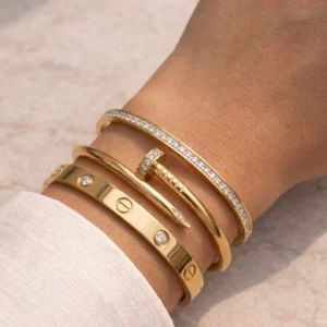 3-Piece Hand Cuff & Bracelet Set (3pc)