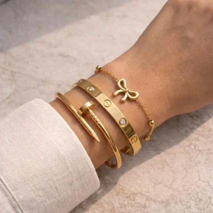 3pc-Bow and Cartier Hand Set