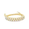 Tanis Stone-Set Bracelet (Stainless Steel) product photo 3 | Glossy.pk Pakistan