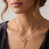 Bow Knotted Pendent anti-tarnish jewellery from Glossy.pk, Lahore