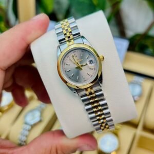 Blue Diamond 2 Tone Watch