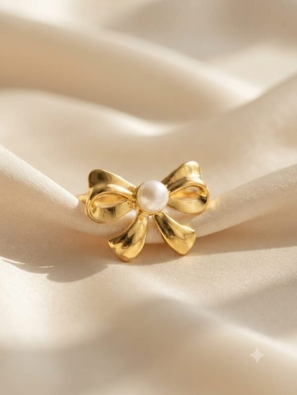 Bow Ring — jewellery from Glossy.pk, Pakistan