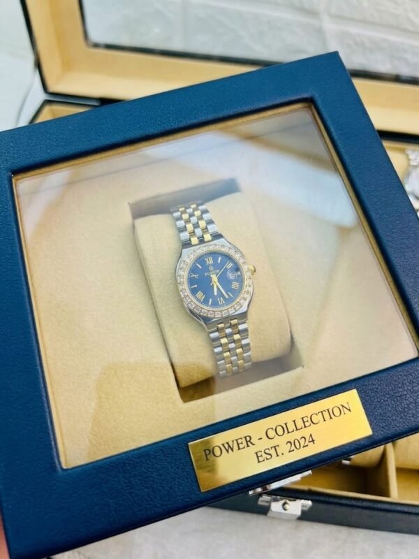 2 Tone Power Watch - Blue Dial