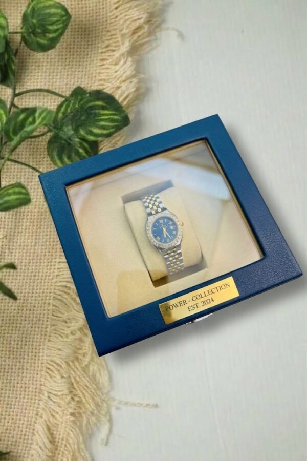 2 Tone Power Watch - Blue Dial