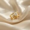 Zircon Layered Ring product photo 2 | Glossy.pk Pakistan