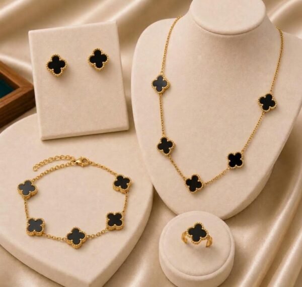 Clover Trendy Set — Stainless Steel Jewellery