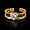 Zircon Layered Ring product photo 2 | Glossy.pk Pakistan