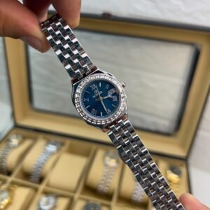 Power Watch Silver-Blue Dial