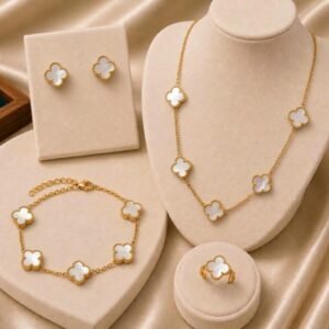 Clover Trendy Set — Stainless Steel Jewellery