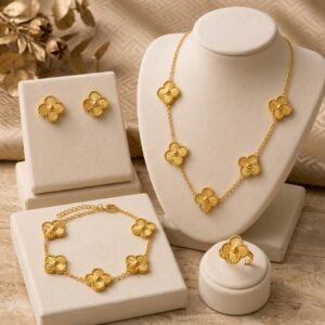 Clover Trendy Set — Stainless Steel Jewellery