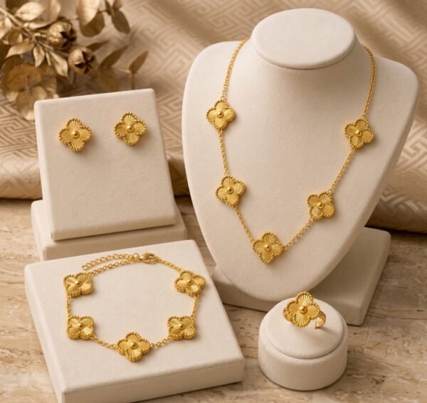 Clover Trendy Set — Stainless Steel Jewellery