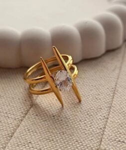 Chunky Stone Ring — jewellery from Glossy.pk, Pakistan