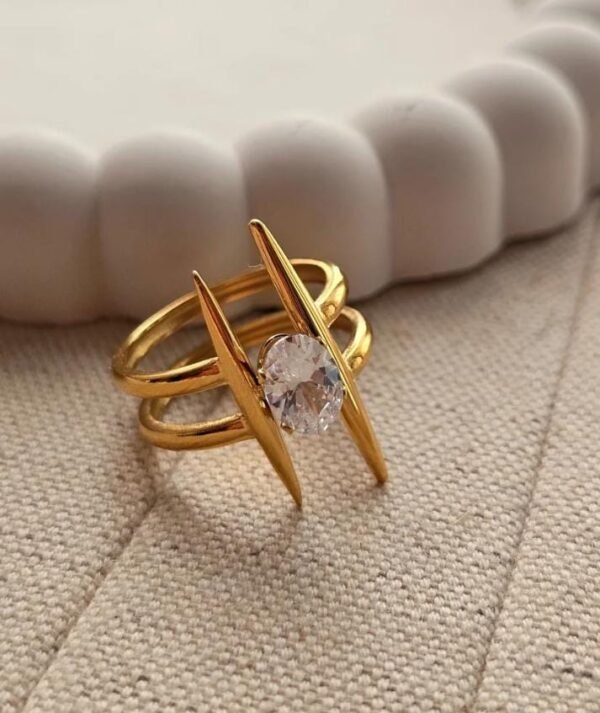 Chunky Stone Ring — jewellery from Glossy.pk, Pakistan