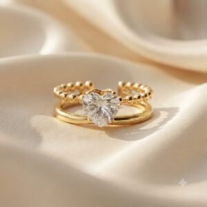 Zircon Layered Ring